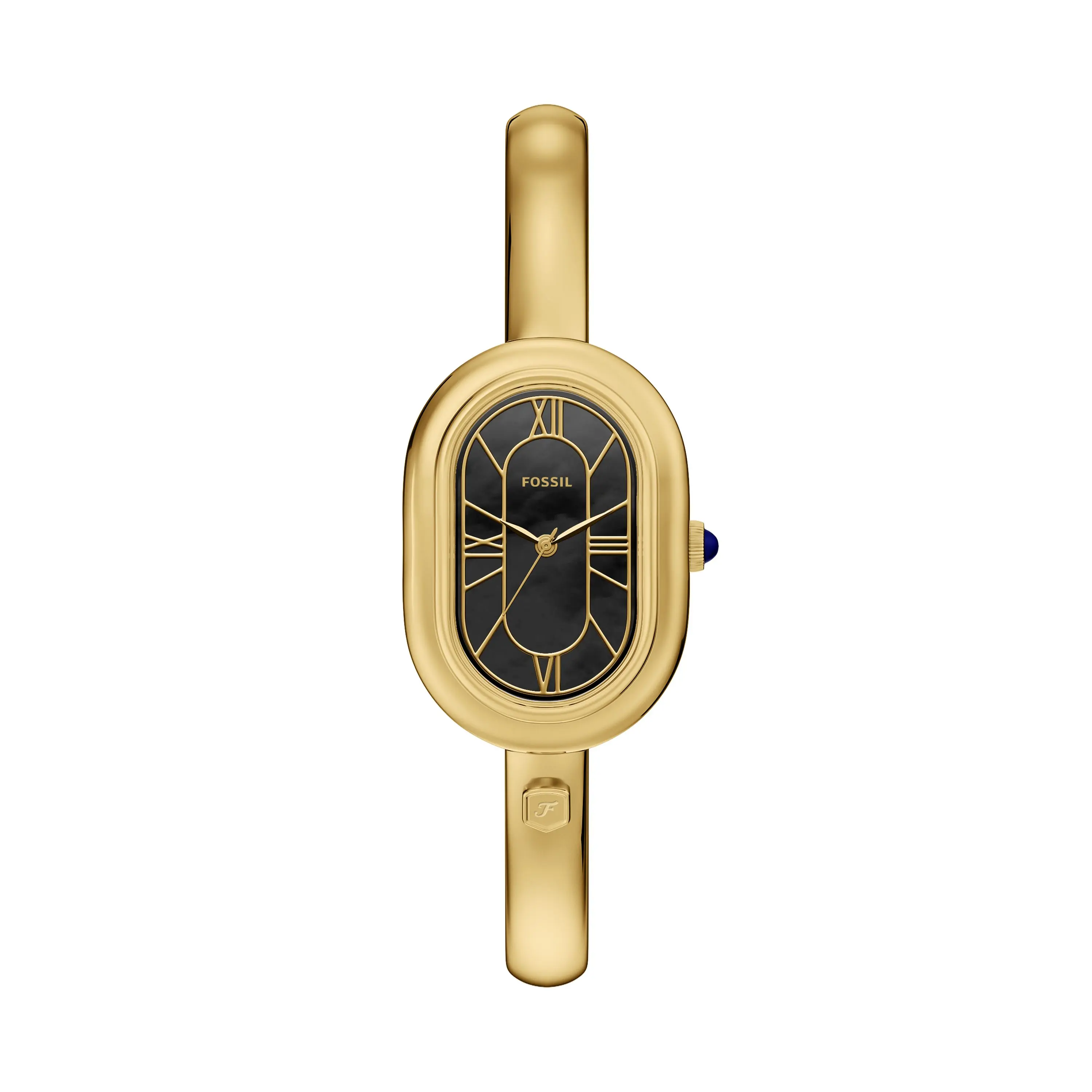 Fossil Women's Sloan 25mm Three-Hand Gold-Tone Stainless Steel Watch