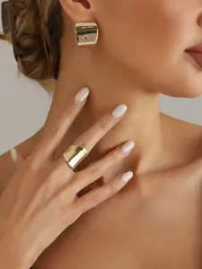 Geometric Square Stud Earrings Set, Unique Versatile Ear Jewelry, Daily Commute Accessory, Fashionable and Stylish, Studs Earrings