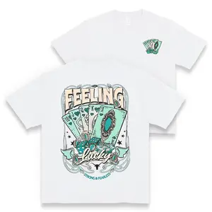 Women'S Retro Turquoise Western Shirt 100% Cotton Casual Crew Neck Short Sleeve T-Shirt