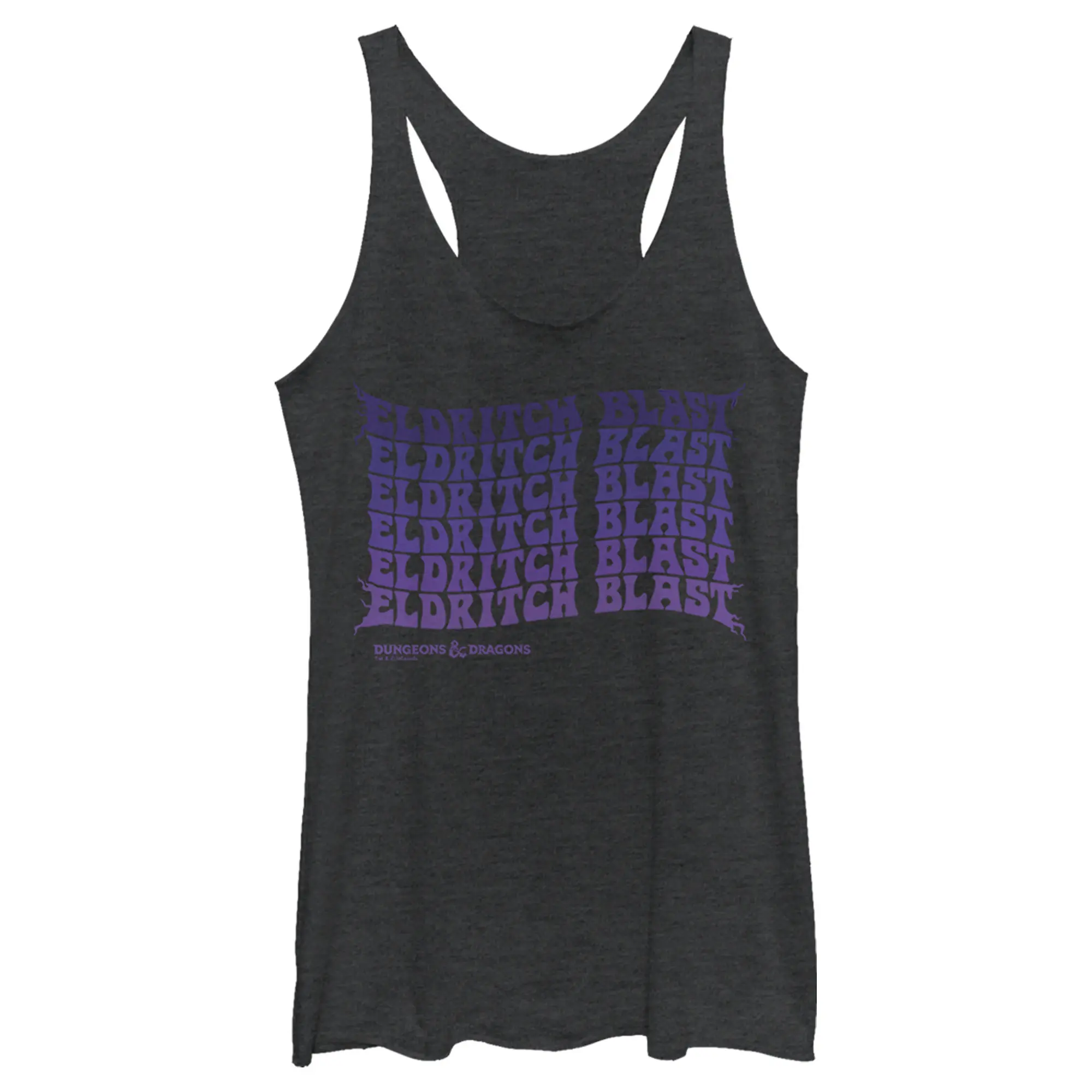 Women's Dungeons & Dragons Eldritch Blast Groovy Racerback Tank Top