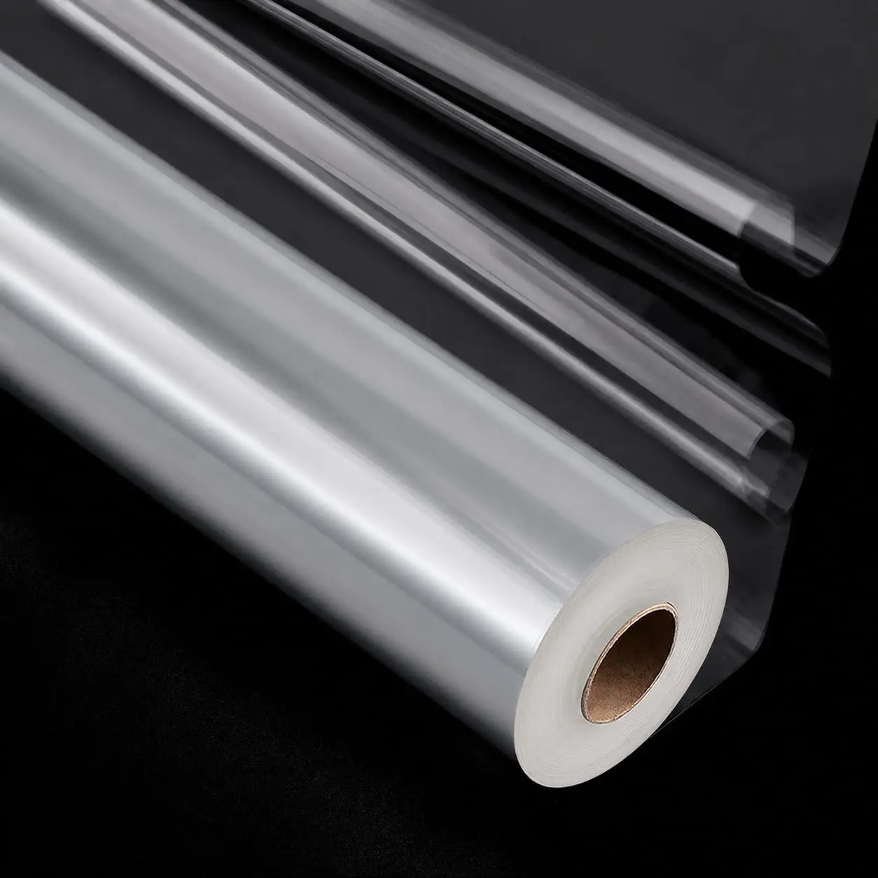 120ft Clear Cellophane Wrap Roll (120 Ft x 34 in), 3 Mil Thicken Clear Cellophane Gift Wrapping Paper Roll for Flower Bouquet Christmas Gift Baskets Wrap Extra Wide