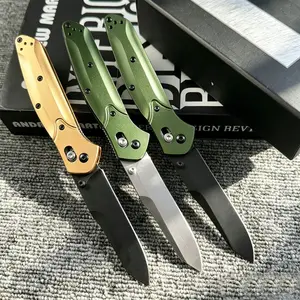 A 940 Lightweight EDC Folding Knife with Aluminum Handles: Features smooth opening and closing, a secure lockup, and a fluid Axis Lock mechanism—ideal for both daily carry and outdoor adventures.