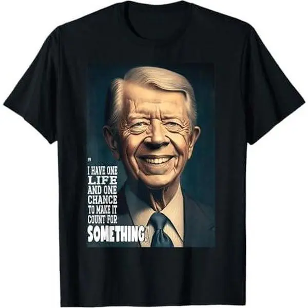 Retro Vintage Jimmy Carter Most Famous Quote Presidents Day T-Shirt