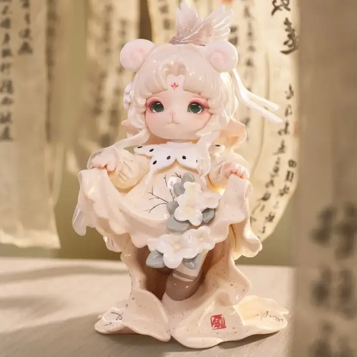 PinYun MIMIA Art of Forgotten Dream Series Blind Box - PVC Blind Bag Collectible Art Toy Set with ABS & Paper Components, Choking Hazard Small Parts Note