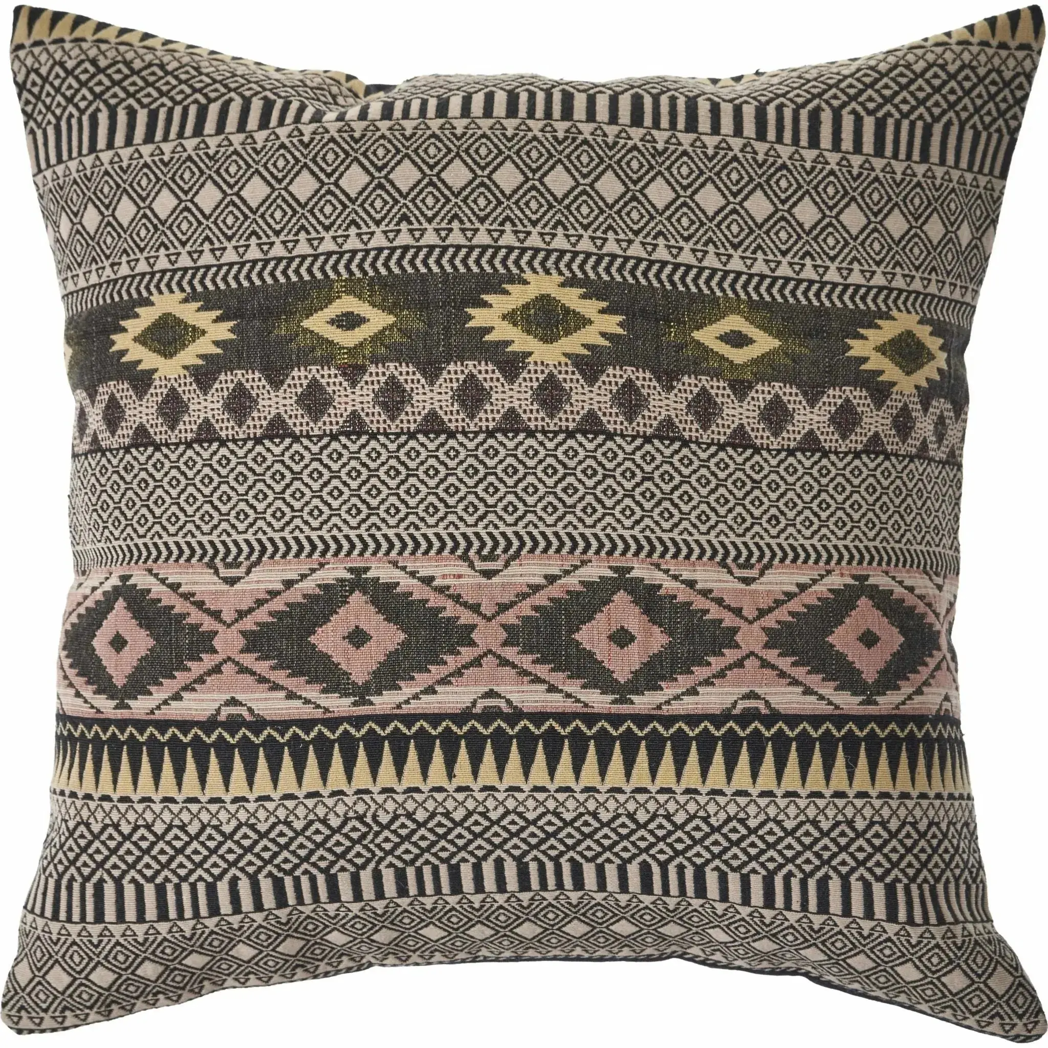 Southwestern Sunrise Geometric  LR07462 Throw Pillow