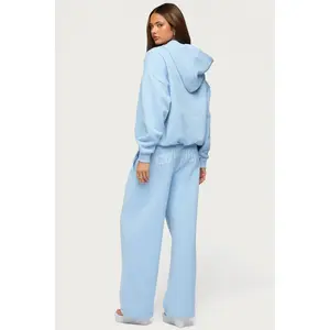 Edikted Core Stripey Wide Leg Sweatpants