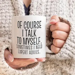 Ceramic Coffee Mug with Inspirational Quotes, Insulated Drinkware, Perfect for Daily Use, Unique Gift Idea for Any Occasion, Ceramic Mugs