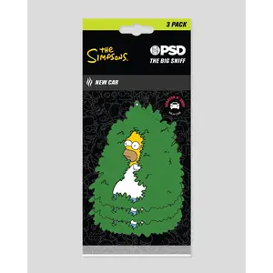 PSD Homers Bush Simpsons Airfreshener 3 Pack