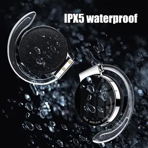 TWS Wireless Headphones Not in-Ear Bluetooth Earphones Night Running Lights Headsets Reduce Noise HD CallS Earbuds Life With MIC