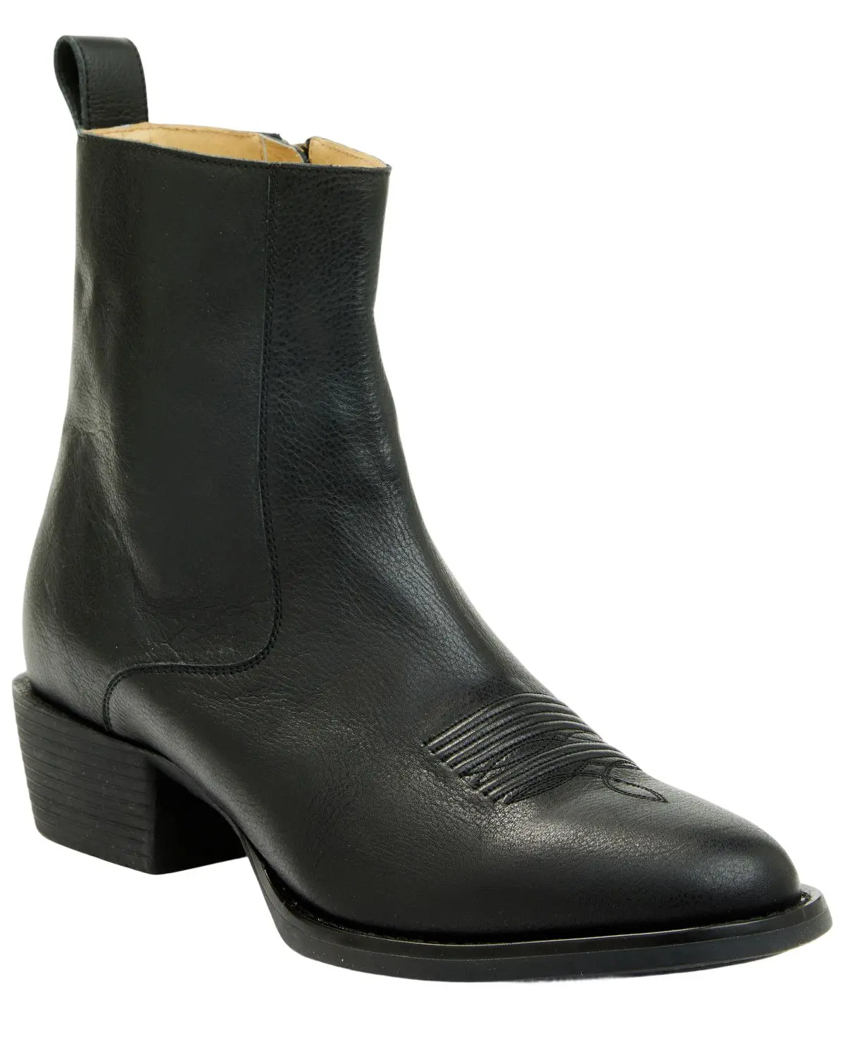 Cody James Men's Men'S Larsen Western Ankle Boot Round Toe - Bcjsp25p8-Z