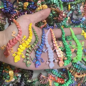 Lizard Gecko Cat Toy Replacement Keychain Pendant, Pet Decoration Bag Accessory, Reusable Animal Charm Ornament