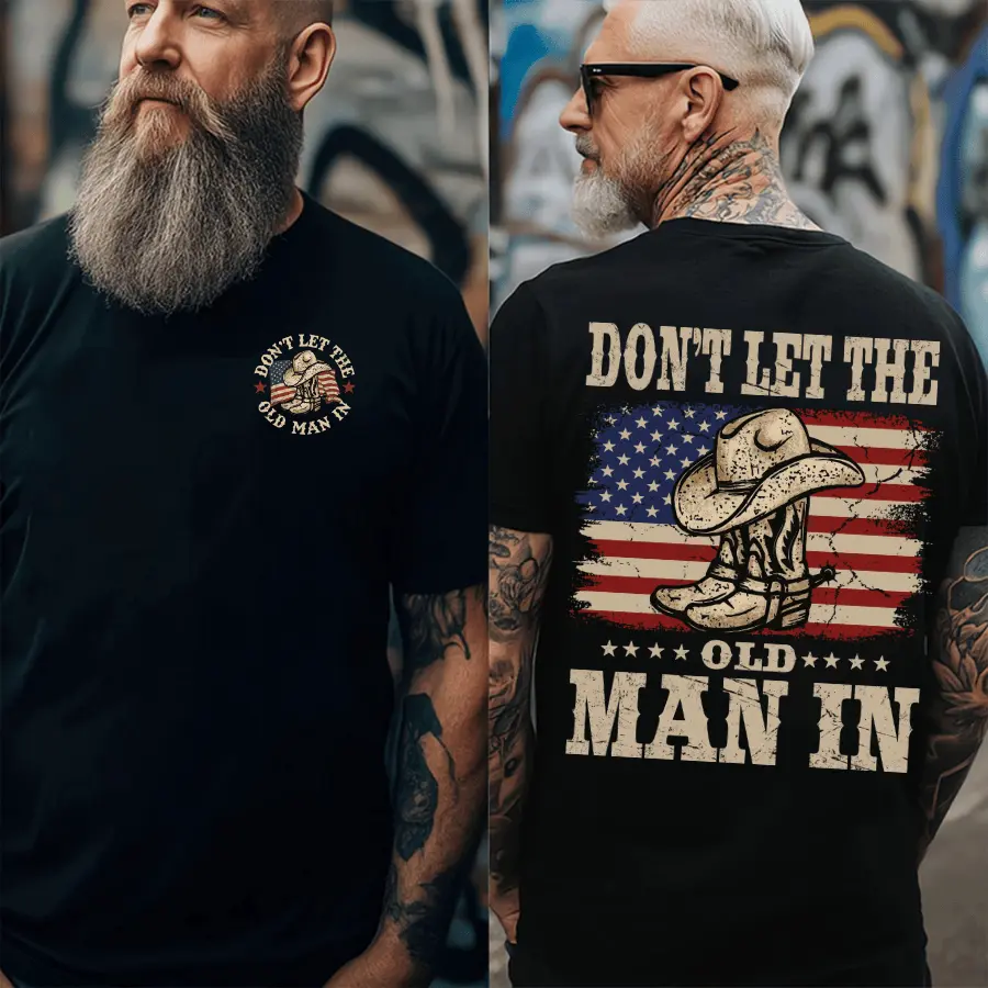 Vintage Don't Let The Old Man In Shirt, Toby Keith Shirt, Country Music Shirt