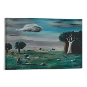 Gertrude Abercrombies Untitled Canvas Poster Wall Art Gift . (2) Canvas Poster Bedroom Decor Sports Landscape Office Room Decor Gift