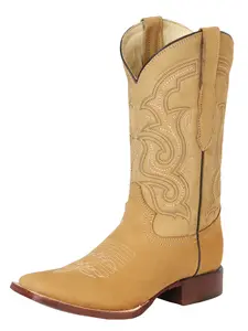 El General Men’s Rodeo Boot – Nubuck Leather - Honey 45204 El General Men’s Rodeo Boot – Nubuck Leather - Honey 45204