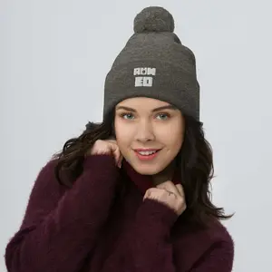 RUM ED Pom-Pom Beanie