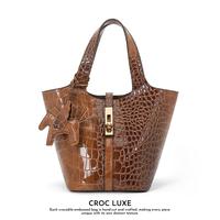 CROC LUXE-Brown