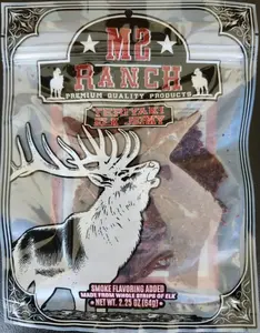 M2 Ranch Elk Jerky - Teriyaki flavored