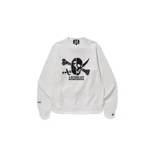 BAPE x Neighborhood Ape & Skull Crewneck White (men) by StockX