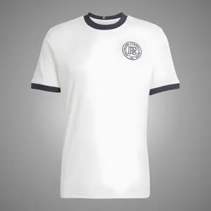 White Germany 125 years Anniversary Soccer Jersey, 125 years Anniversary Germany White Home Short Sleeve Jersey