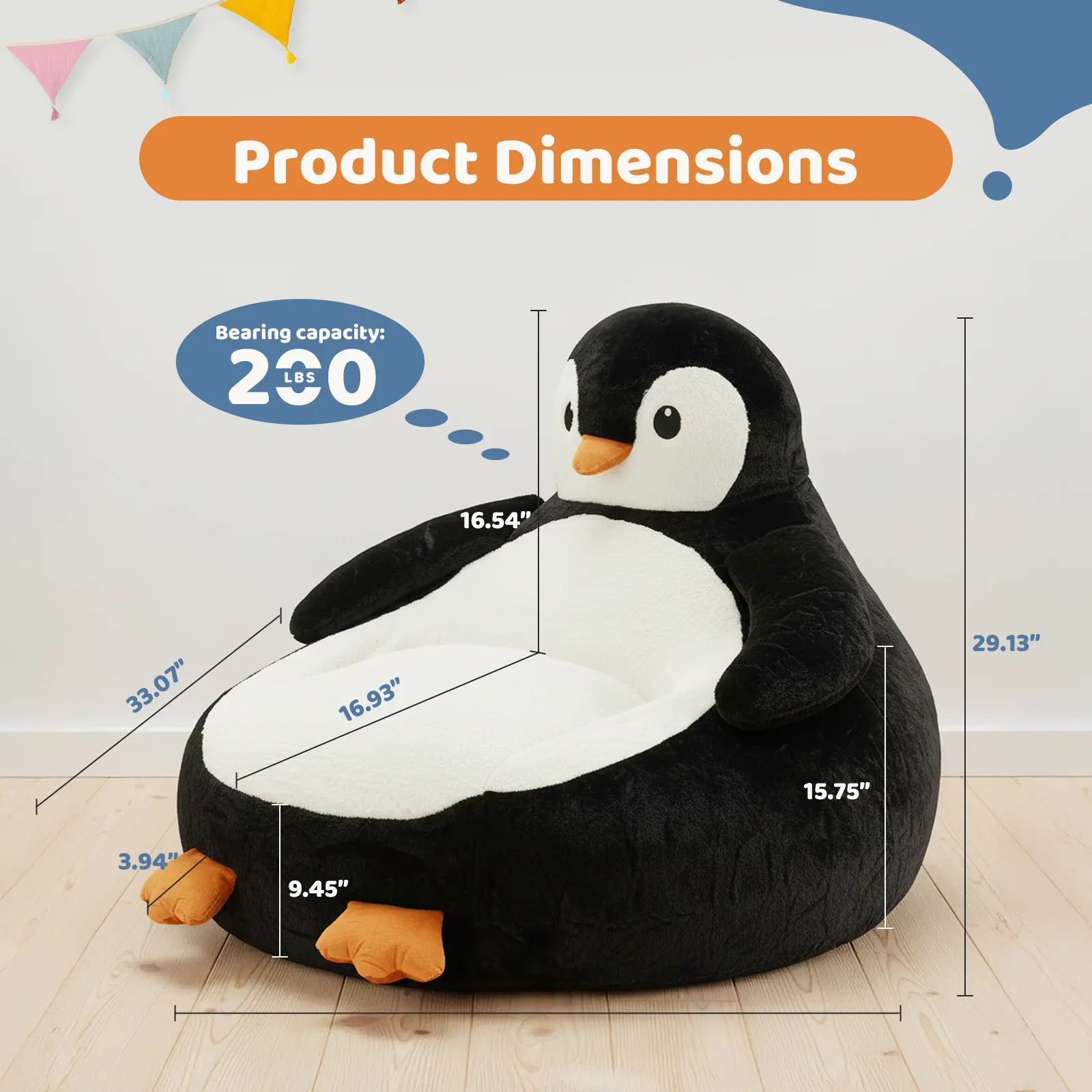Penguin Sofa-34Inch