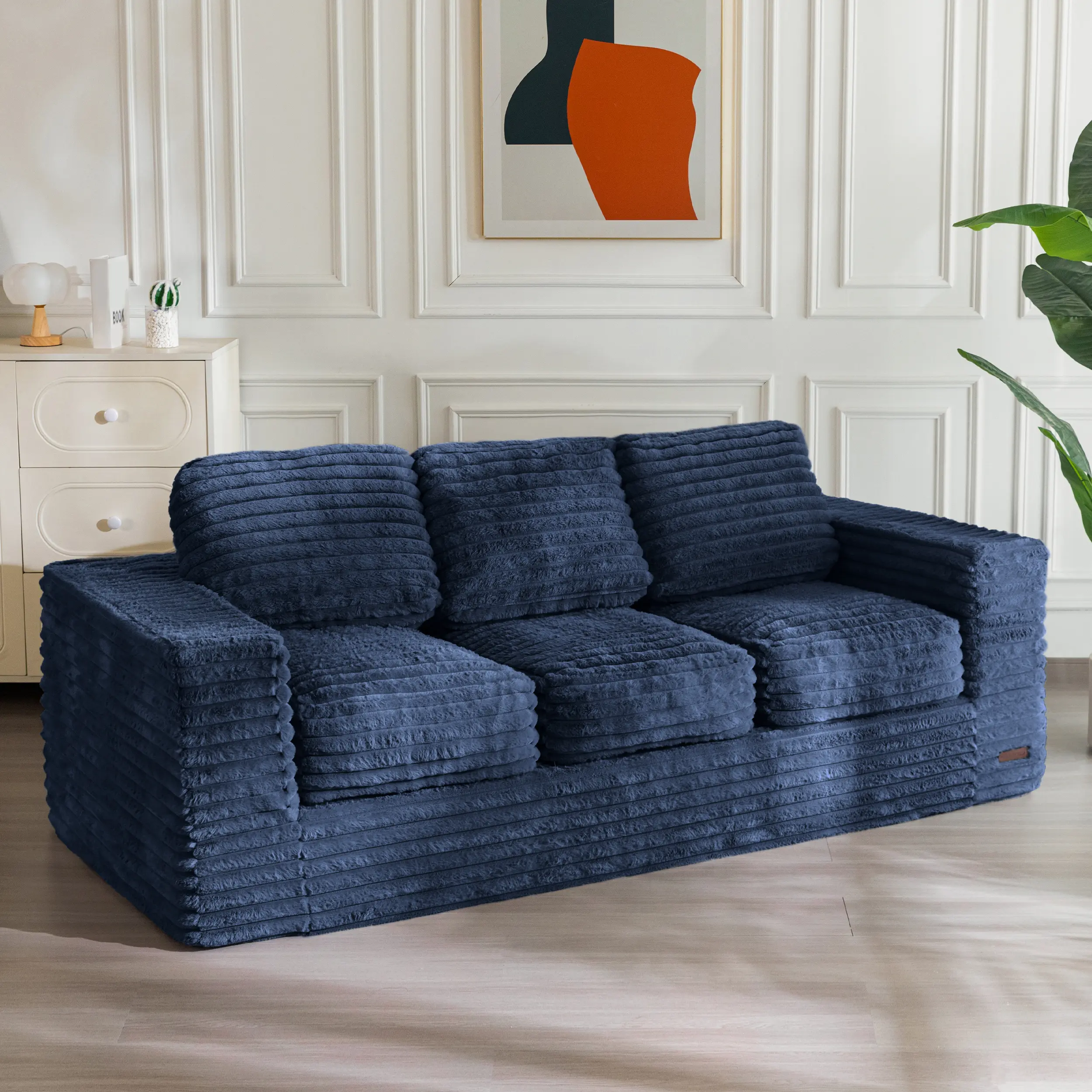 Navy - 3 Seater