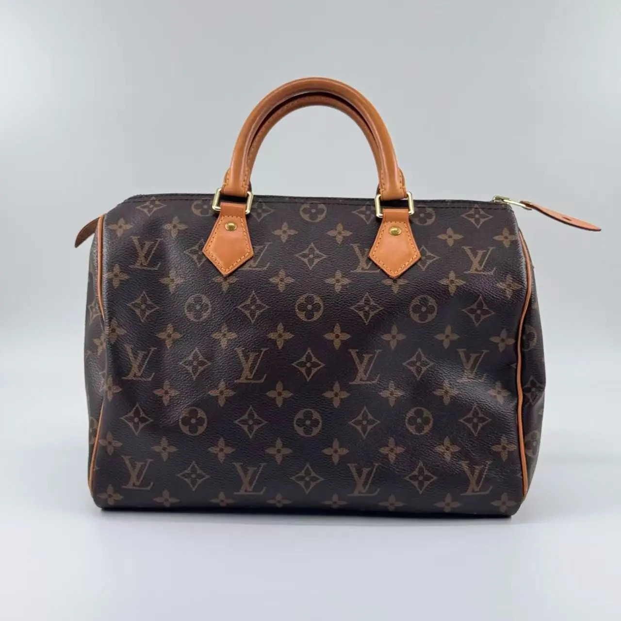 Pre-owned Louis Vuitton canvas Shoulder bags Speedy 30 Monogram Handbag #5079163800497946