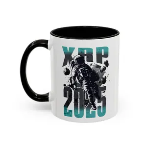 XRP, Ripple, crypto currency, gift, mug Ceramic Glossy Drinkware Cup