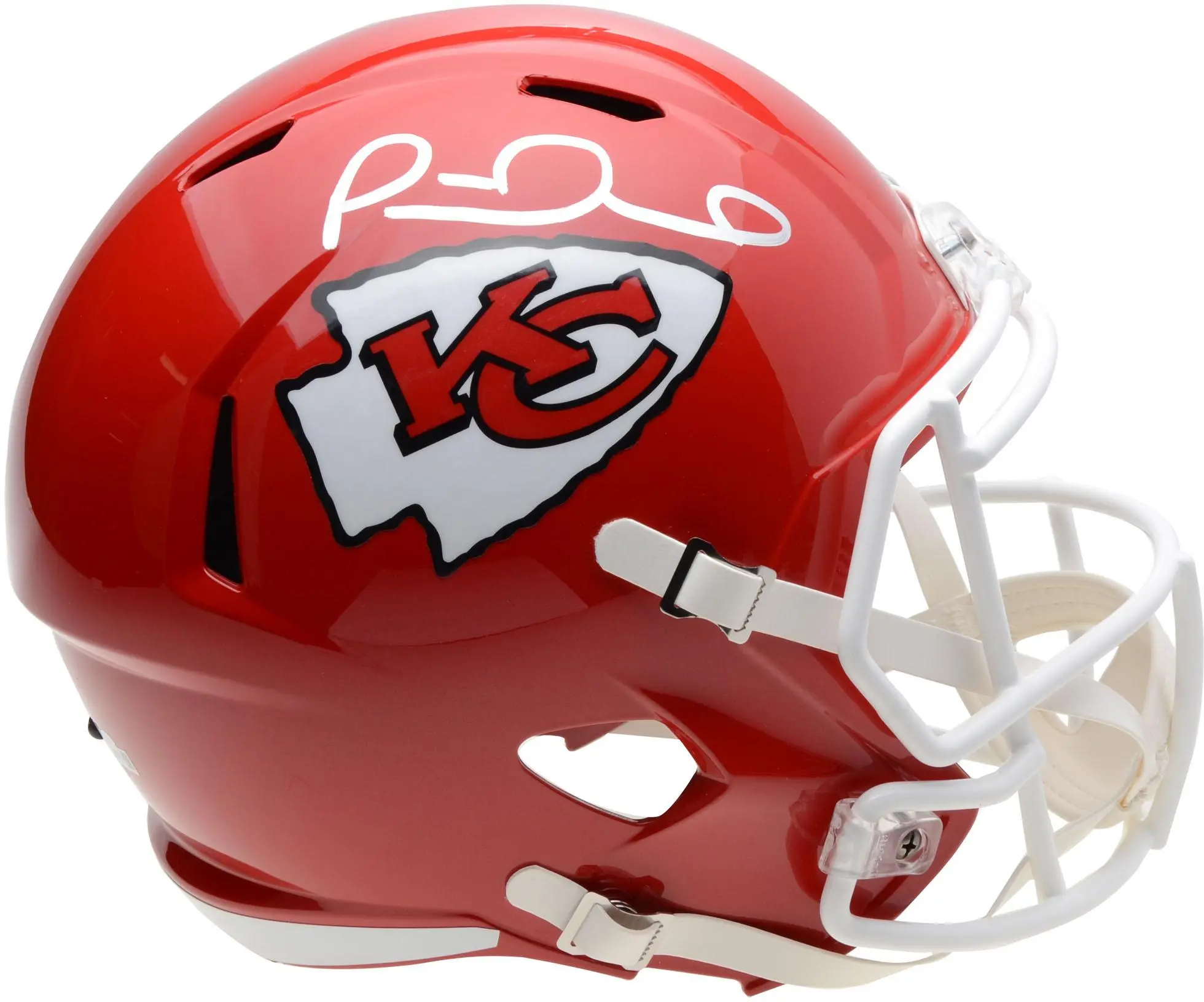 Patrick Mahomes Kansas City Chiefs Autographed Riddell Speed Replica Helmet - Fanatics Authentic Certified