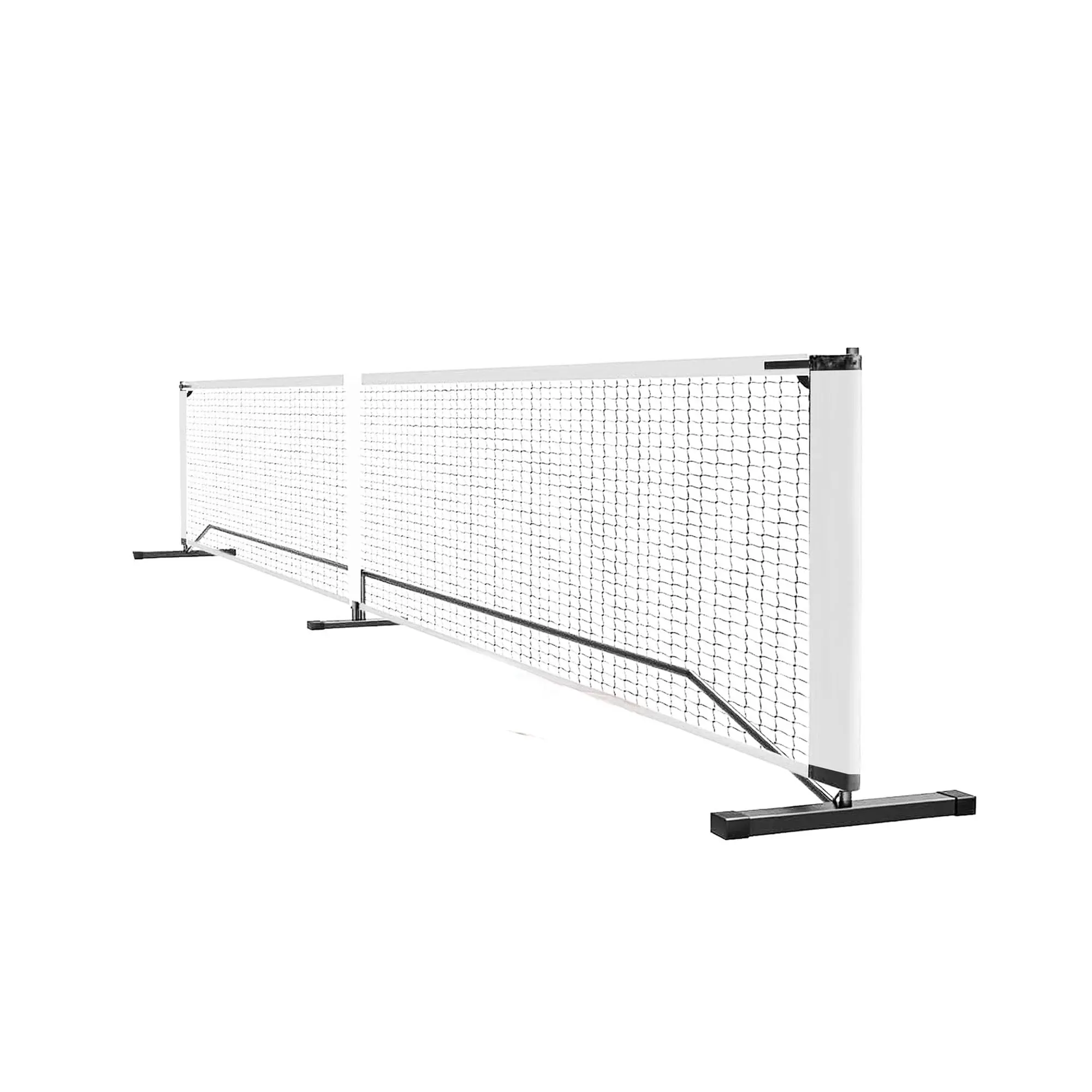 Garvee Pickleball Net for Driveway, 22FT Regulation Portable Net System with Metal Frame, 4 Paddles, 4 Outdoor Pickleball Balls, Carry Bag, Weather Resistant & Assembly