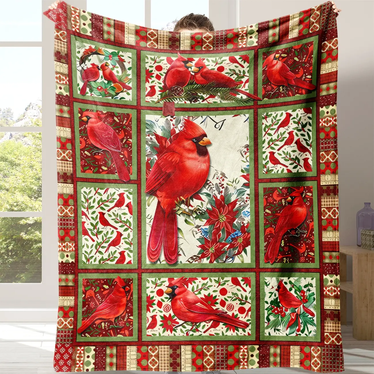 Soft Flannel Cozy Blanket for Sofa Bed Couch, Warm Comfortable Lightweight Throw, Ideal for Home Office Travel Camping Living Room, Portable Blanket, Flannel Blankets