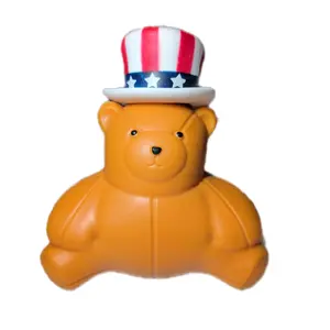 SUNNY DAYS!!  SQUISHY PATRIOT BEAR, FOR AGES 3+ SHOW YOUR PATRIOTISM WITH A SQUISH !!