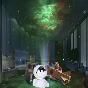 Astronaut Galaxy Projector with 8 Nebula Variations and Stars