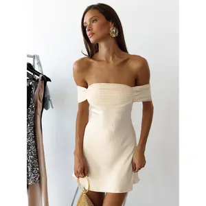 Adoration Mini Dress Cream