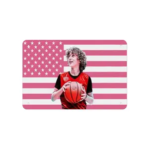 Nelson Neumann Printed Metal Painting for Garage, Home, Cafe, Bar, Bathroom Wall Decoration Premium Sign 8x12 In