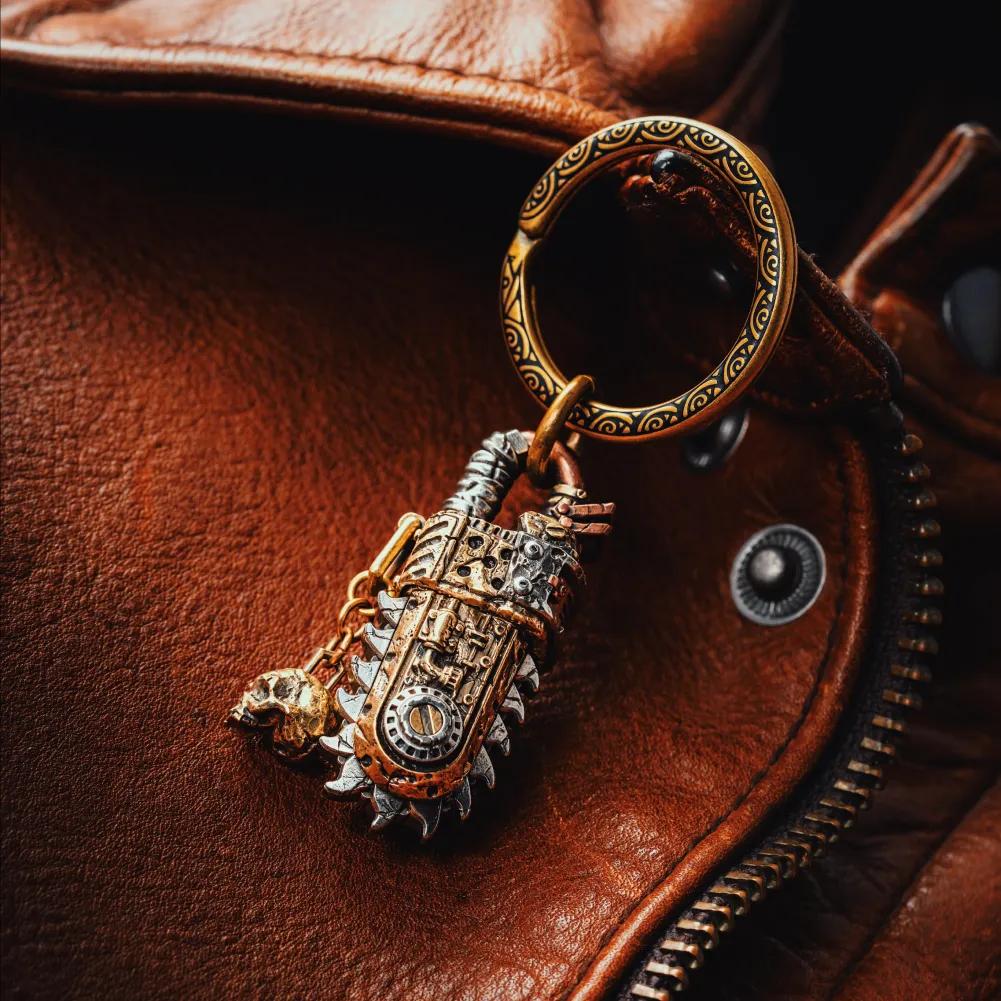 Rustborn Chainsaw Box Opener Pendant