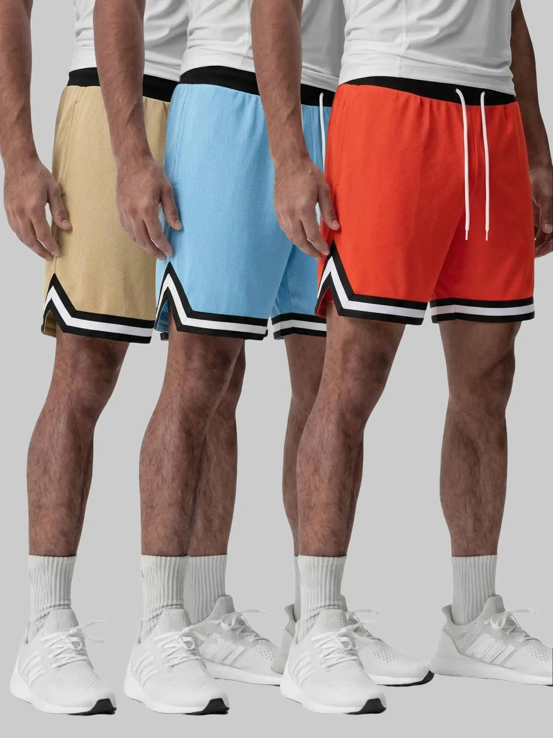 Men’s Multi-Pack Loose-Fit Breathe Easy Shorts - Menswear Activewear Sport Bottoms, Casual, Comfortable, Athletic, Breathable, Moisture-Wicking, Summer New Arrival