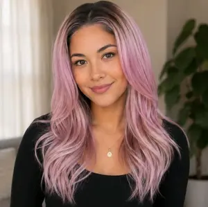 New Release Diesel C1310209K  Lilac blonde straight. 20" layers. Low demsity, free cut