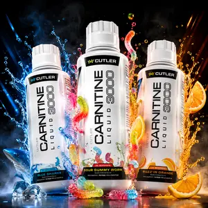 Cutler Nutrition Carnitine 3000 Liquid Fitness Supplement, Post-Workout Recovery Support, Energy Boost