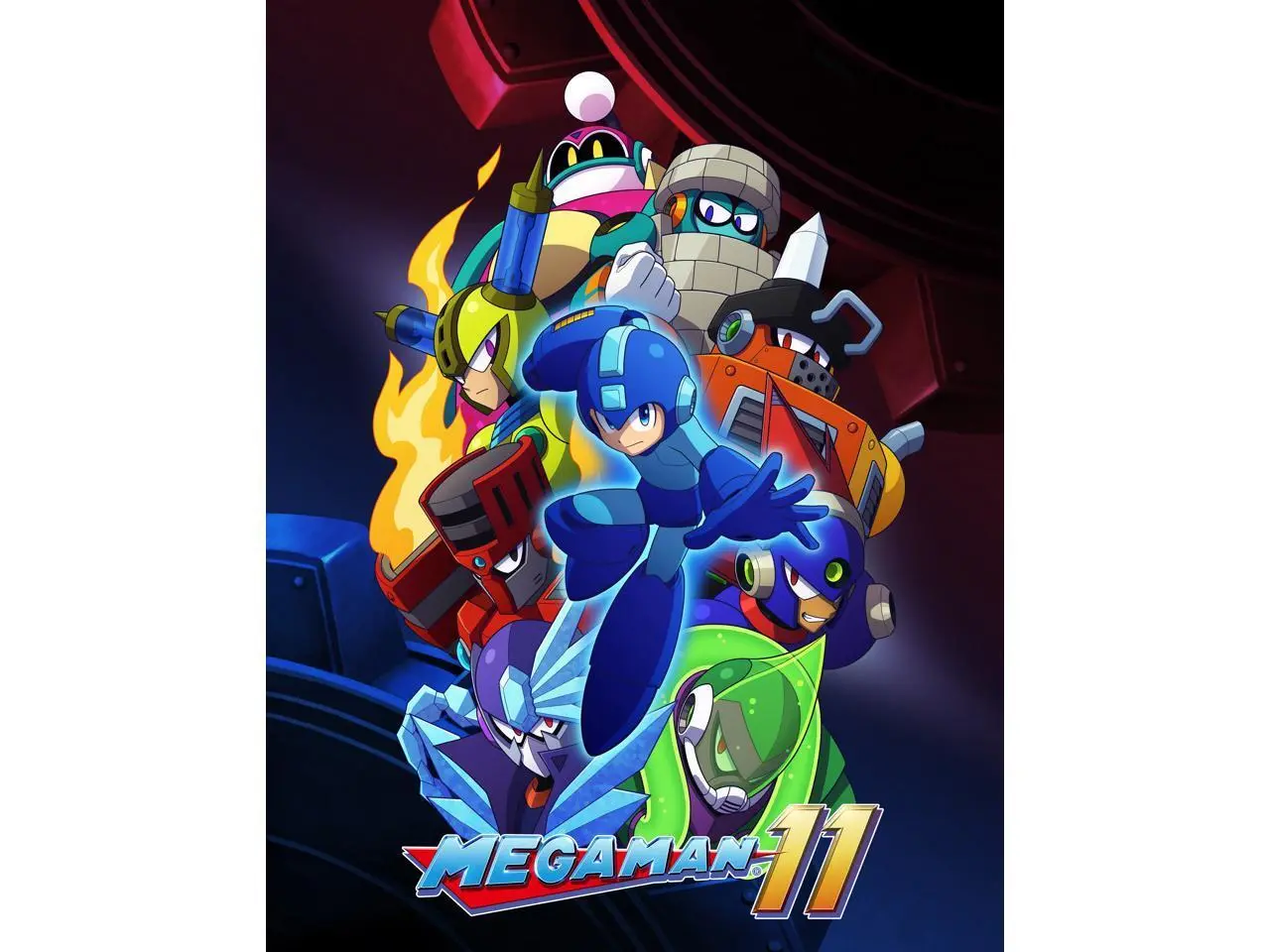 Mega Man 11 Digital Online Game Code - Capcom, Everyone 10+, Fantasy Violence