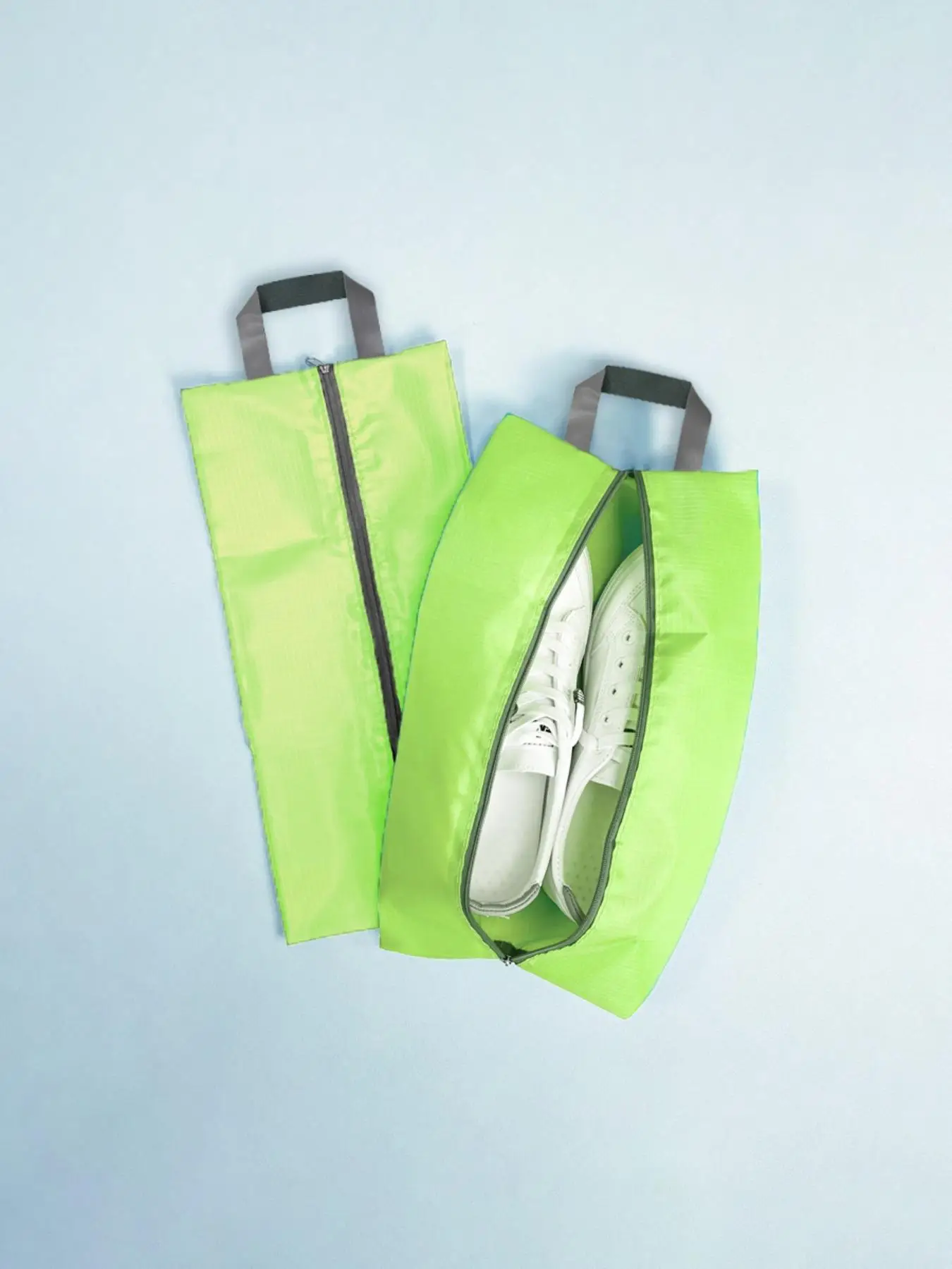 Foldable Zipper Shoe Bag, Waterproof Shoe Storage Bag, 1 Count Dust-proof Shoe Cover Bag for Outdoor Travel