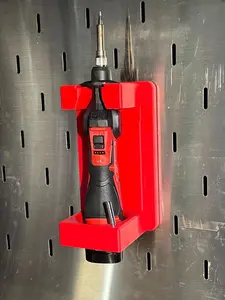 Milwaukee Soldering Iron Holder - Hutch Mount for Snap-on/Icon/US General Series 2 - Durable Toolbox Accessory with Secure Fit Heavy Duty