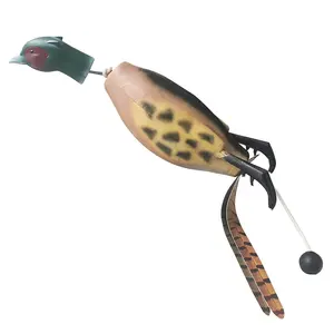 Garvee Realistic Pheasant Dog Training Dummy, Tear-Resistant Floating Waterfowl Bumper Toy for Retrieving, Durable Chew-Resistant Duck Knot Rope Toy for Water & Land, Outdoor Interactive Fetch Toy for Large Medium Dogs, Hunting Training Gear