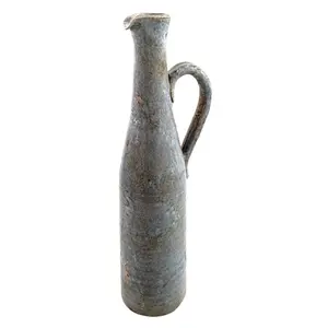 212 MAIN Jeco Tall Shape Ceramic Pitcher - Blue Kitchen Coffee & Tea Serving Jug