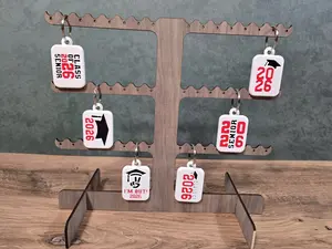2026 Graduate Keychain - 3D Printed Personalized Graduation Gift