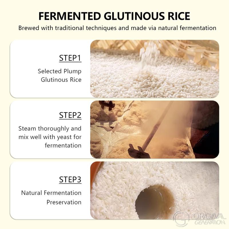 Sweet Soup with Osmanthus, Tremella and Rice Wine 90g( 6pcs×15g)With Osmanthus,Snow Fungus,Rock Sugar,Jujube,Wolfberry,Sticky Rice Sweet Soup with Osmanthus, Tremella and Rice Wine 90g( 6pcs×15g)With Osmanthus,Snow Fungus,Rock Sugar,Jujube,Wolfberry,Sticky Rice