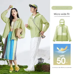 CAMEL Iceberg Cooling Sun Hoodie Pro –  UPF 50+ UV Protection, Lightweight & Breathable Summer Jacket, Instant Cool Skin Coat