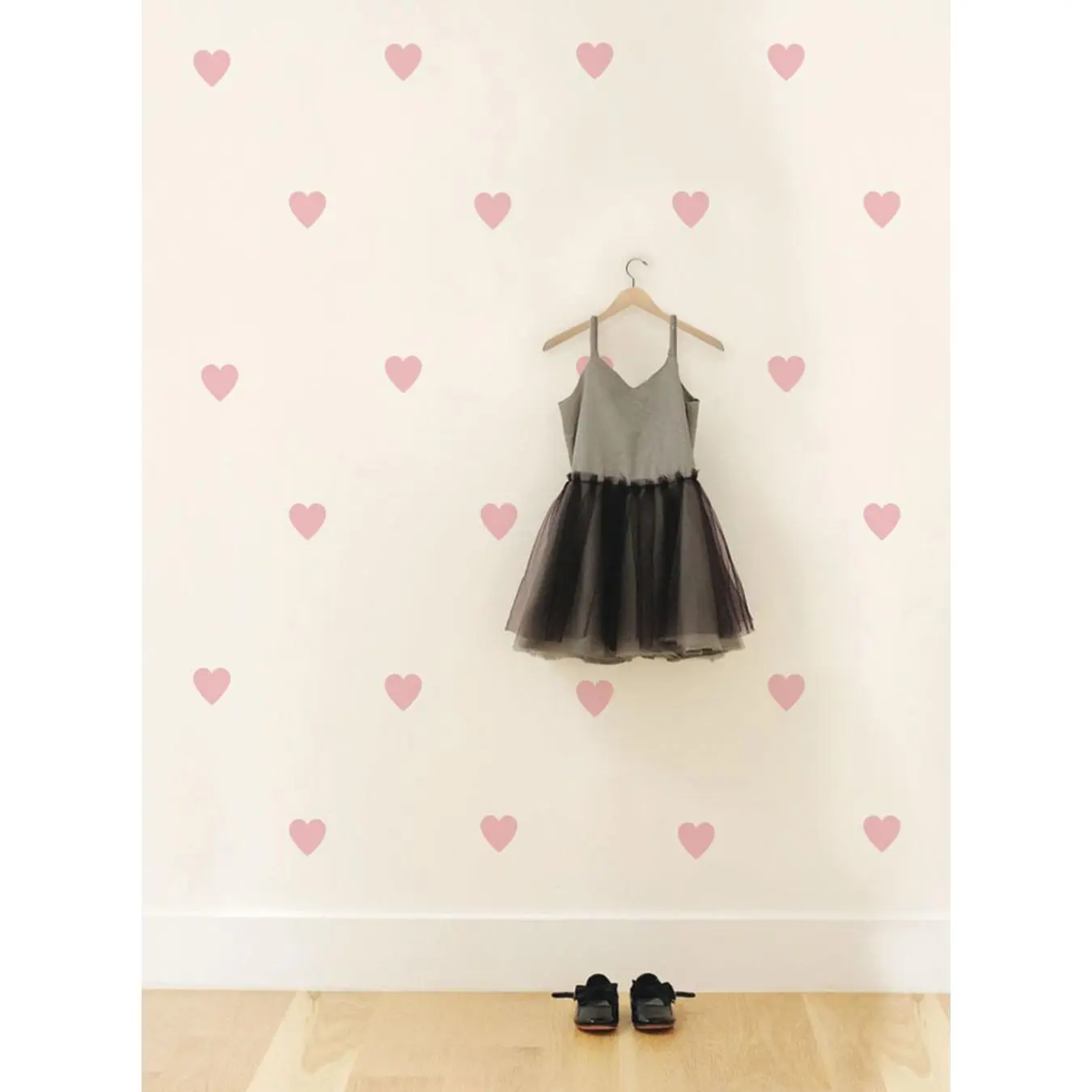 Large Hearts Wall Decal