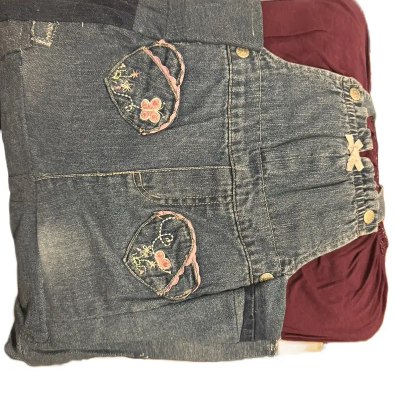 Cute overalls pillow box 104