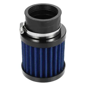 Motorcycle Air Filter Universal 28mm to 48mm Air Filters Straight for HONDA for YAMAHA for SUZUKI ATV SSR TTR Blue Black