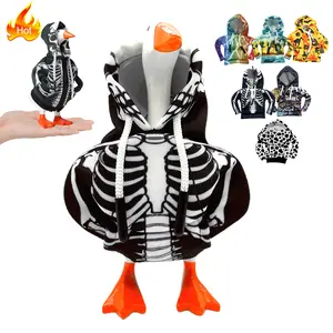 7 Inch Desk Goose Outfits, Halloween Goose Outfit Hoodie Desktop Goose Accessory for Desktop Goose